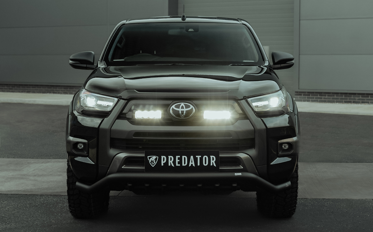 Lighting upgrades for Toyota Hilux Invincible X