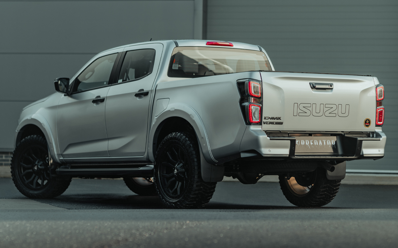 Mercury Silver Isuzu D-Max accessories by Predator