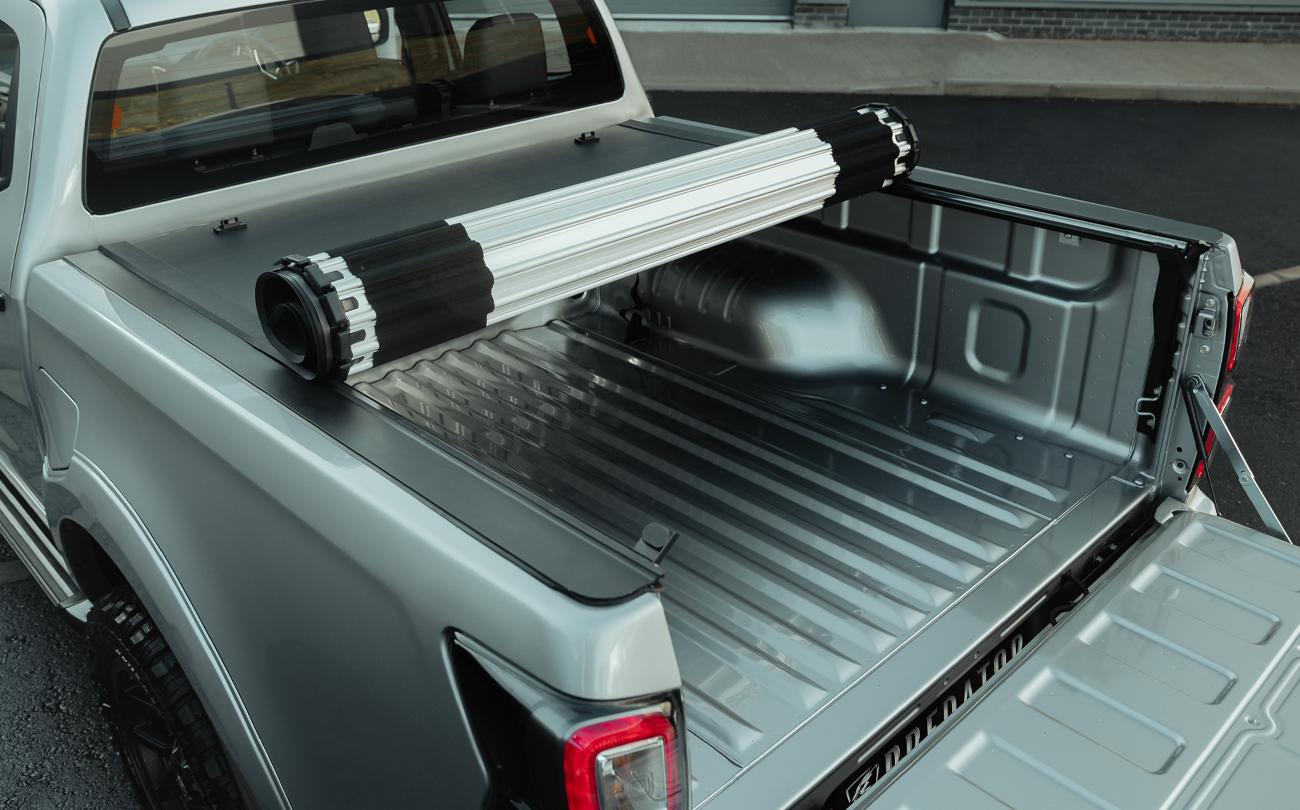 Roll-up load bed cover for Isuzu D-Max 2021 Onwards (UK)