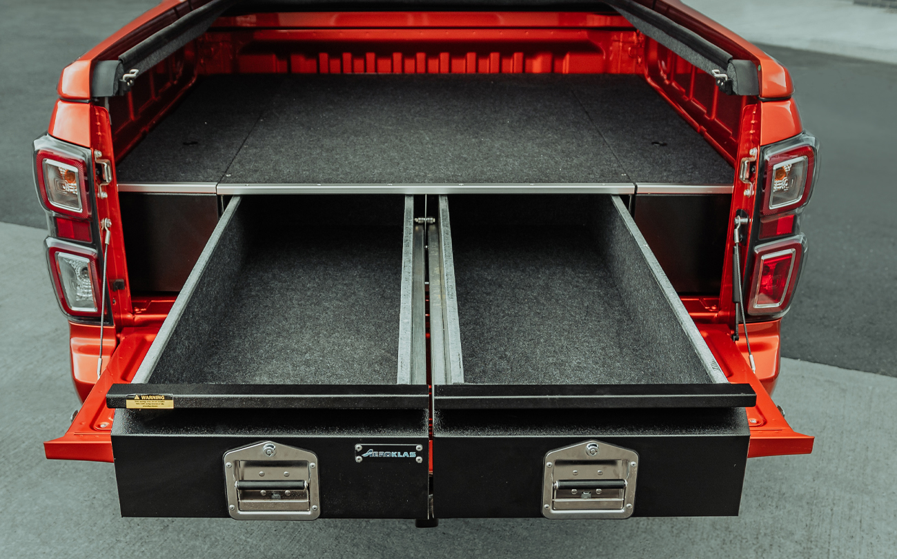 Aeroklas twin drawer system