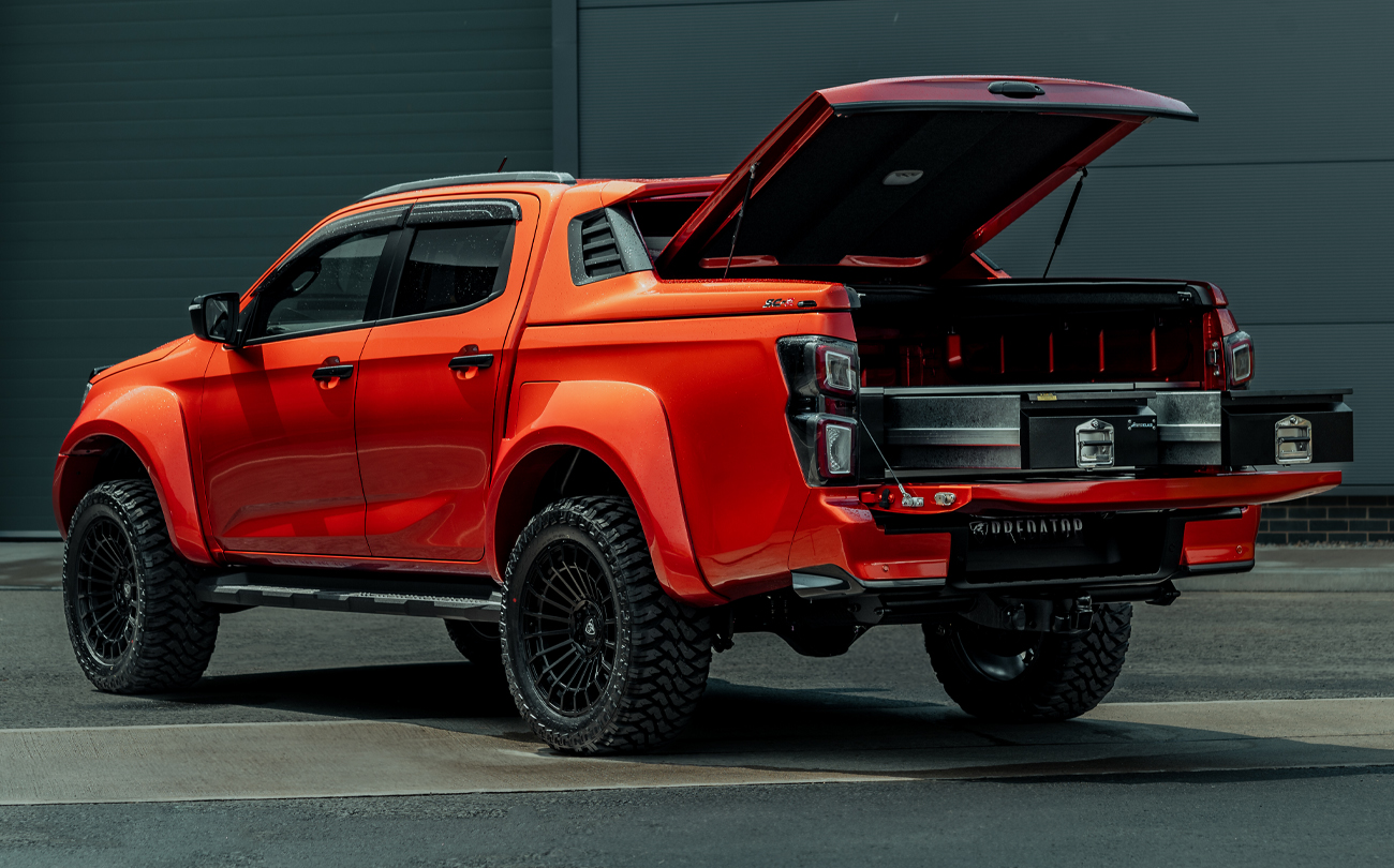 Valencia Orange Isuzu D-Max accessories by Predator