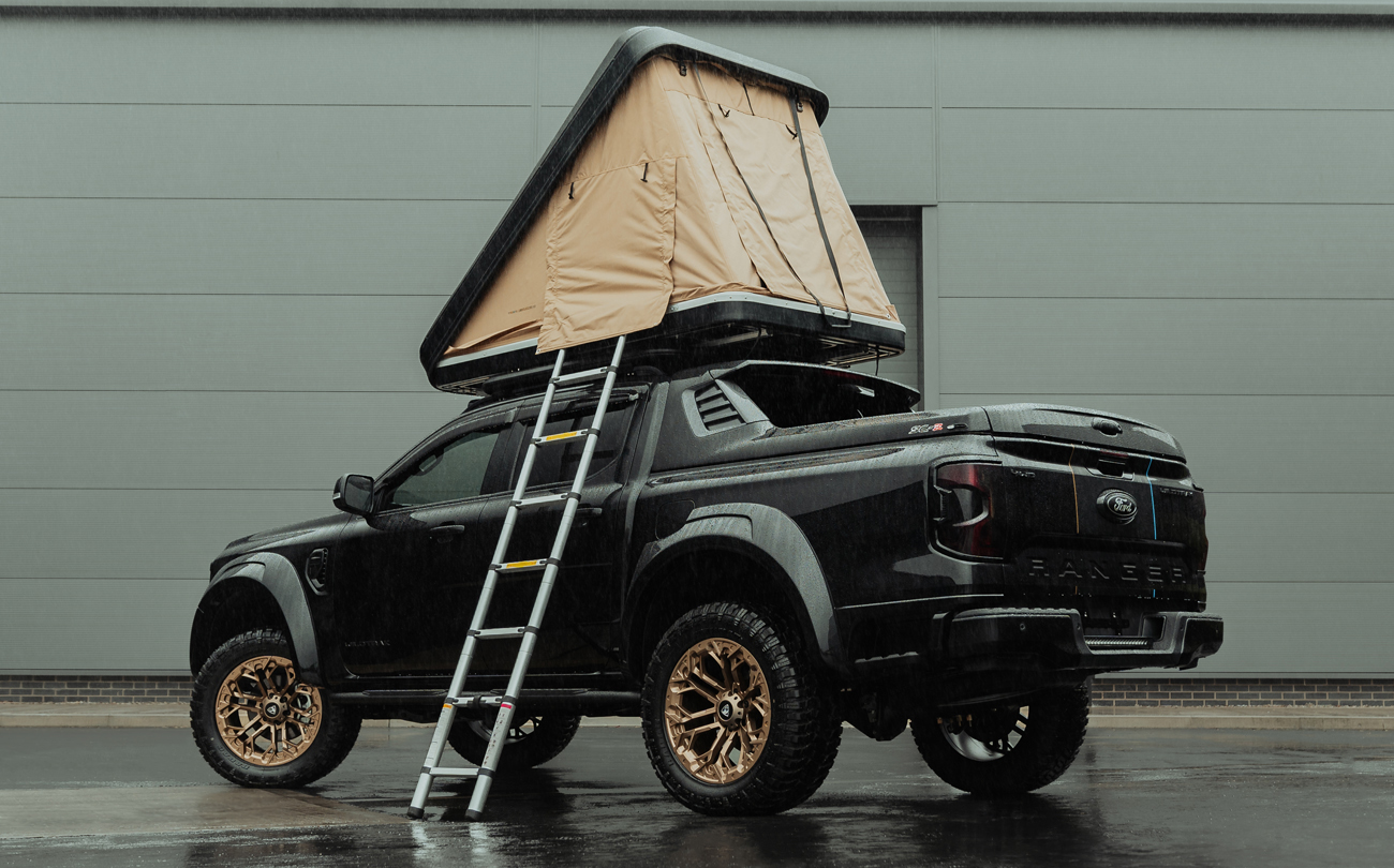 Ford Ranger Conversion with Roof Top Tent