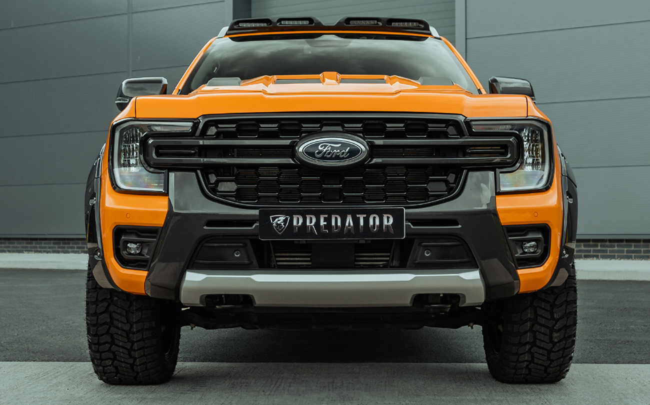 Predator body kit for Cyber Orange Ford Ranger
