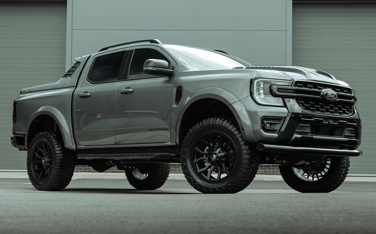 Next-gen Ford Ranger carbonised grey Predator build