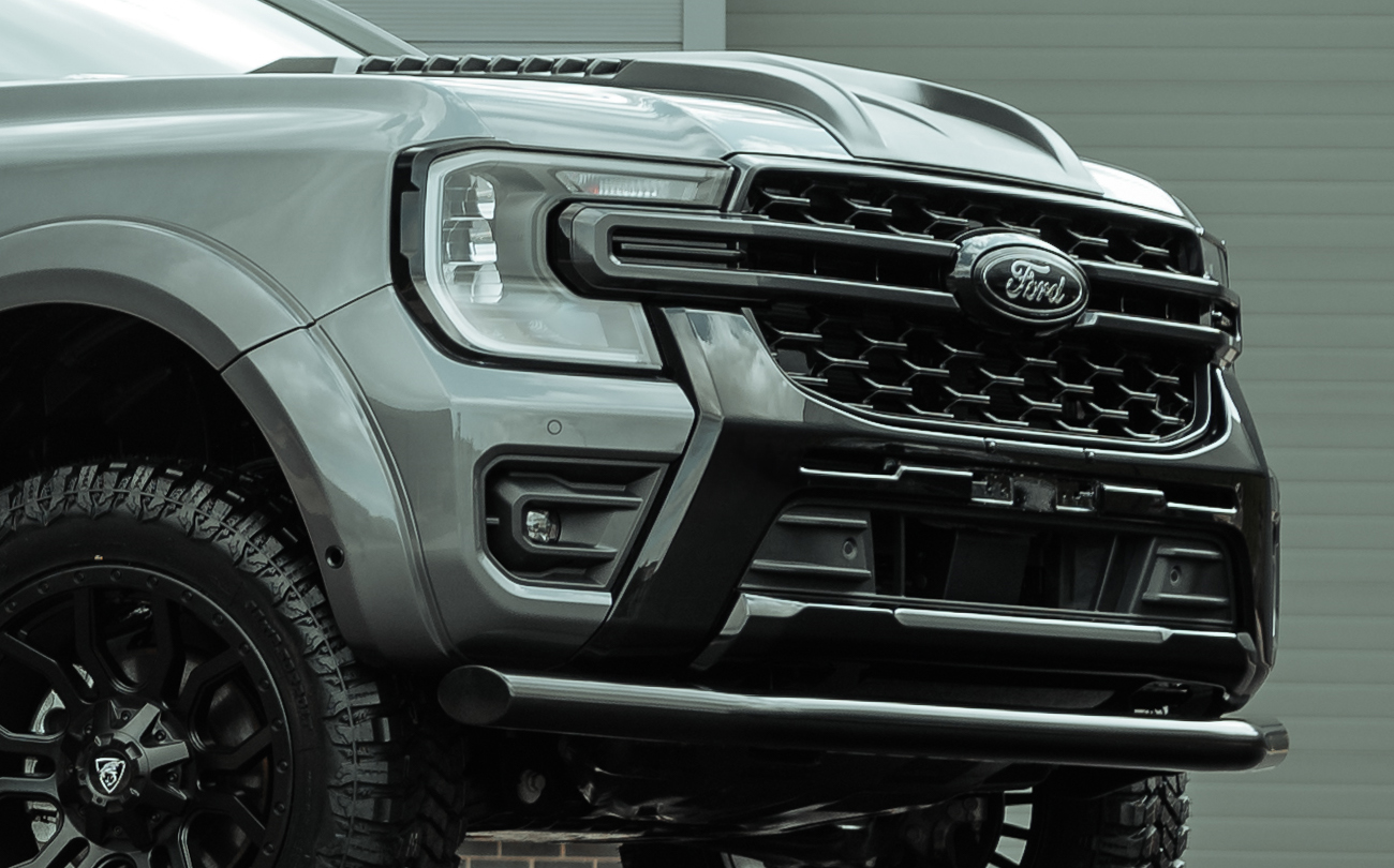 Predator spoiler bar and bonnet scoop for next-gen Ranger