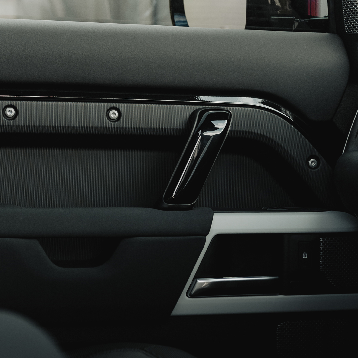 Defender L663 Piano Black Interior Styling Trim