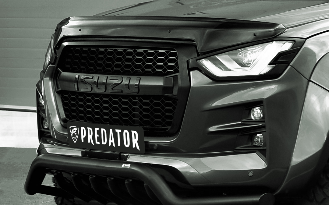 Isuzu D-Max OE Style Predator Grille with Isuzu Letters