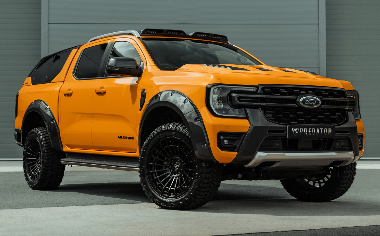 Cyber Orange Predator Accessories for 2023+ Ford Ranger