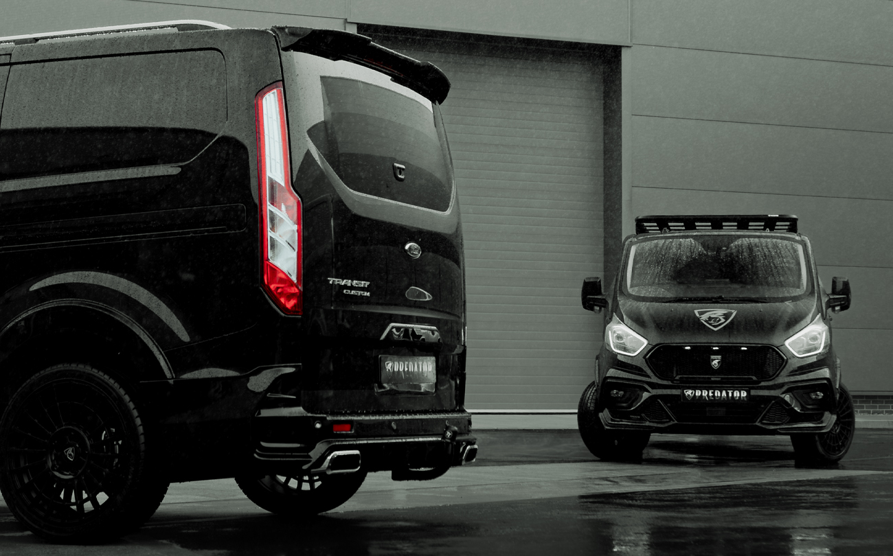 Predator Body Kit for Transit Custom Van from 2018 to 2023