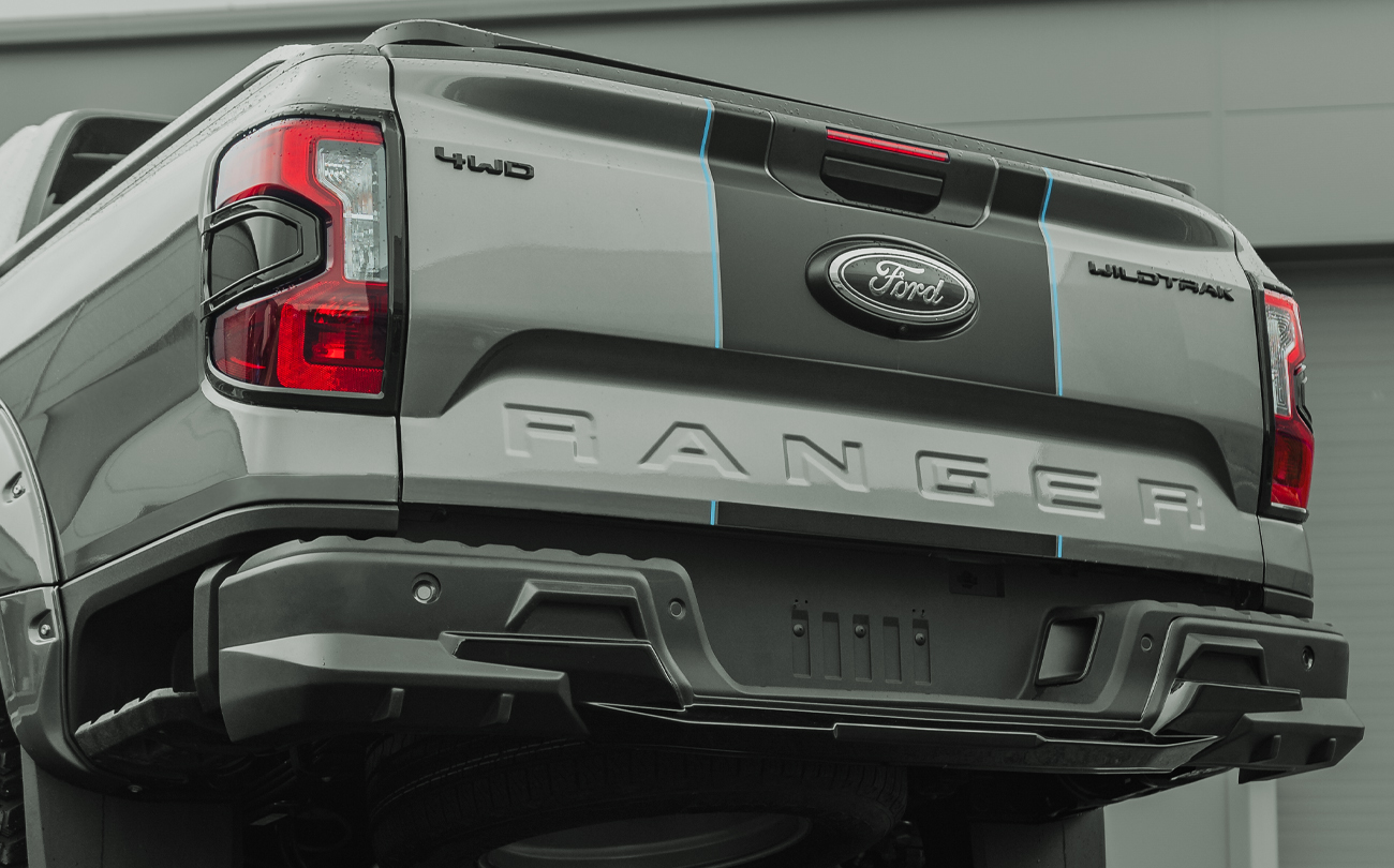 Next-gen Ford Ranger Predator rear valance bumper