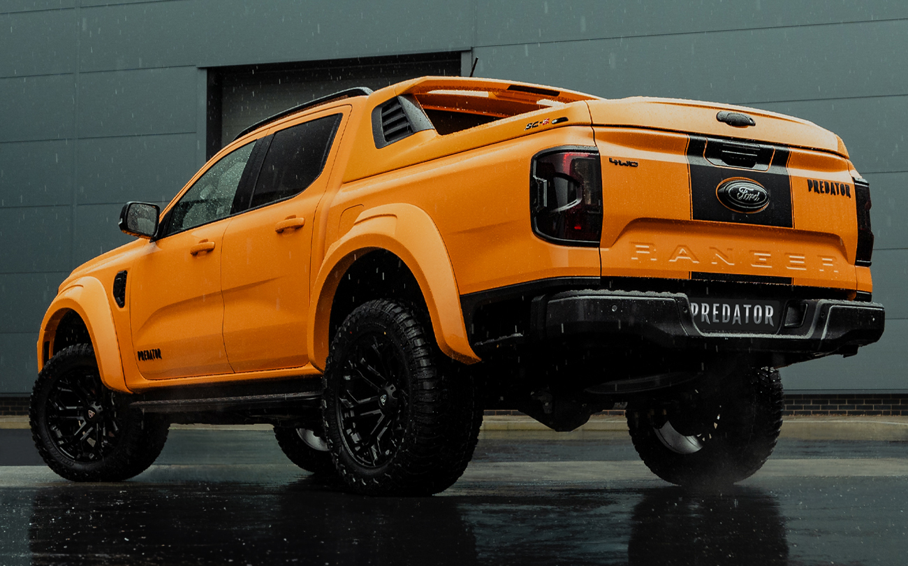 Bespoke Cyber Orange Ford Ranger Body Kit by Predator