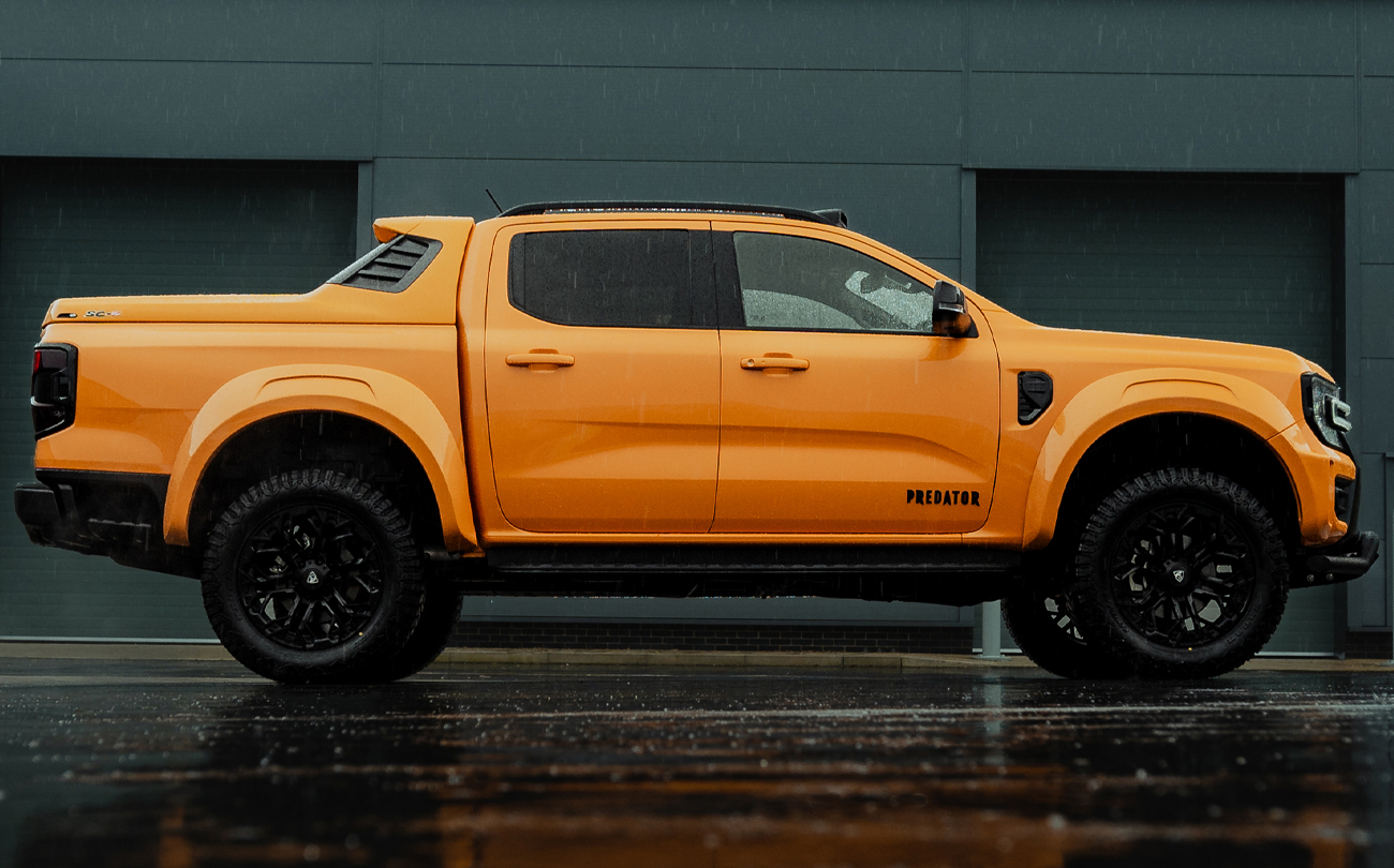 Predator Bumblebee Build for 2023 Ford Ranger in Cyber Orange